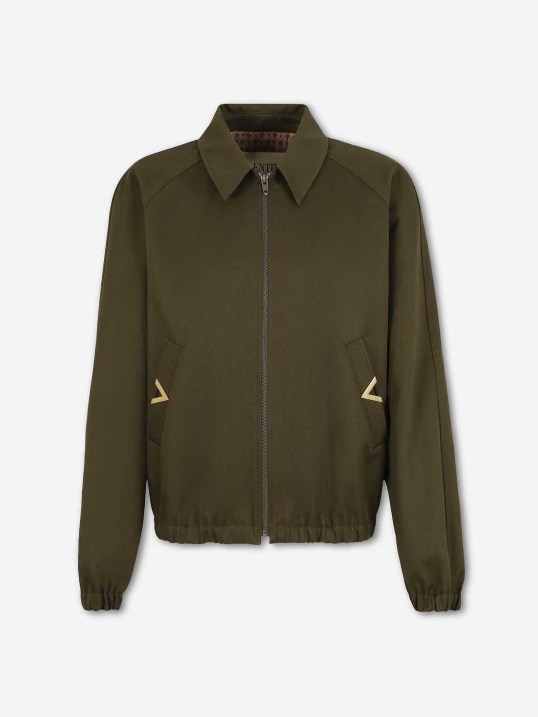 Valentino Hombre Barcelona Chaqueta Casual VGold color Verde Militar sku 512-002747 01 - Foto 1