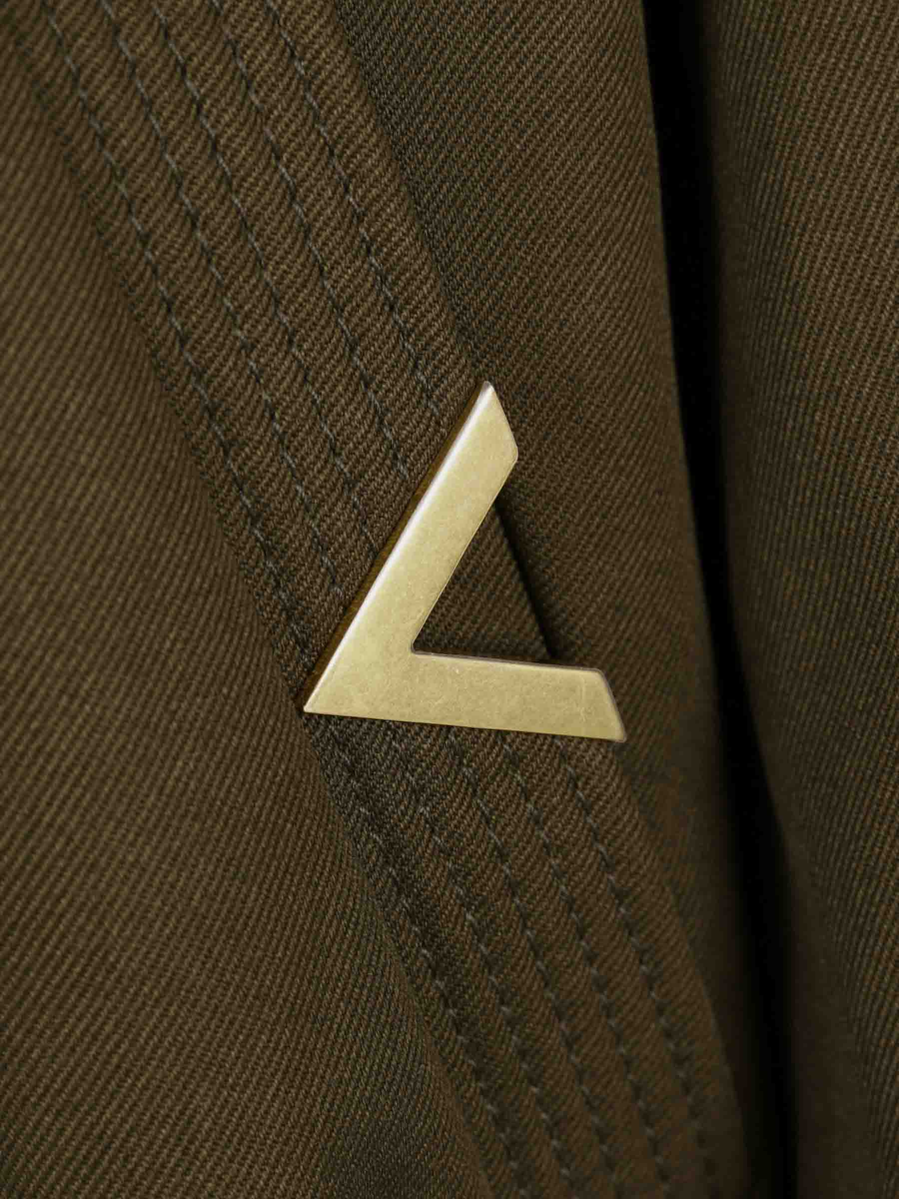 Valentino Hombre Barcelona Chaqueta Casual VGold color Verde Militar sku 512-002747 01 - Foto 3