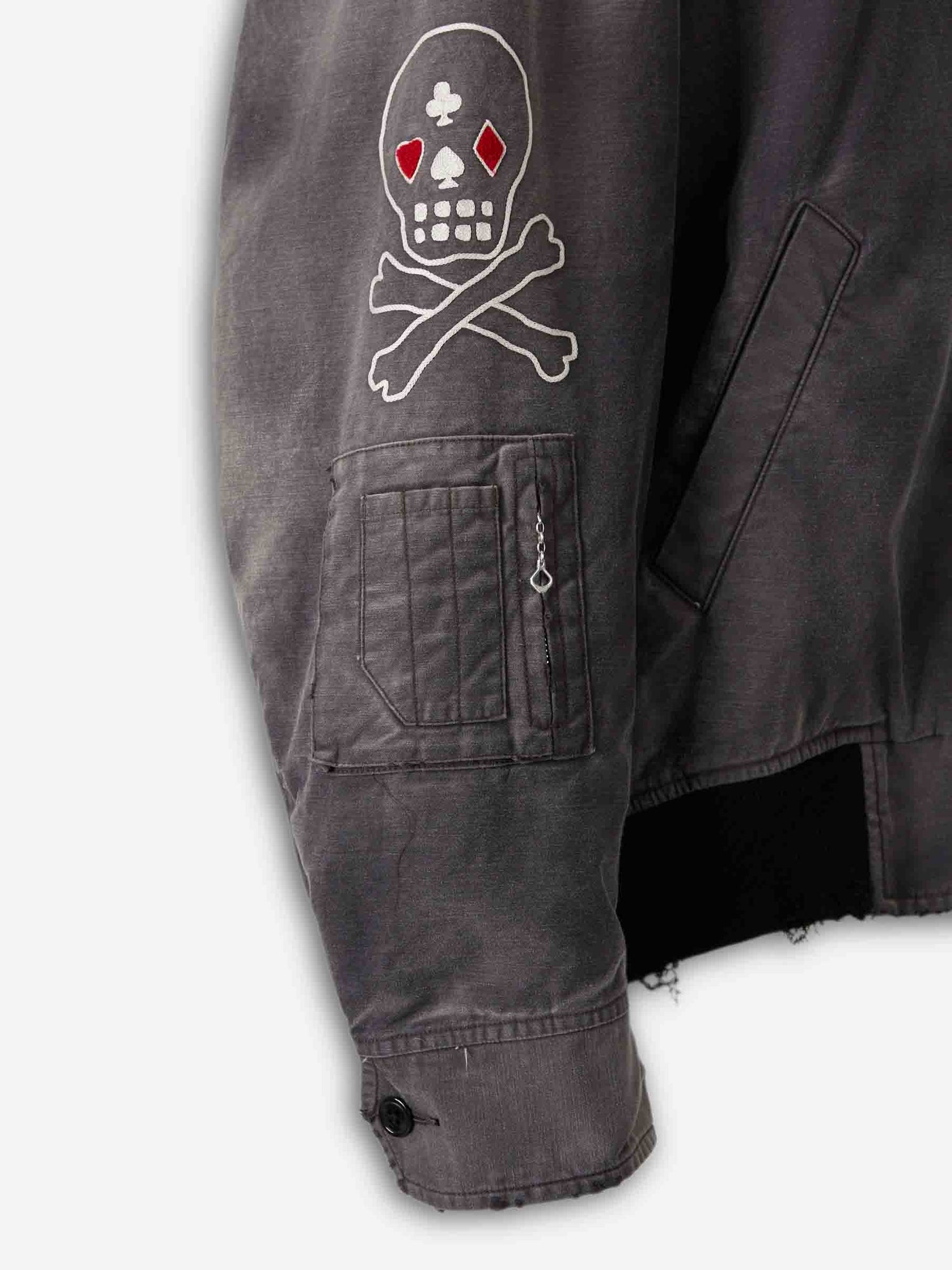 Maison Mihara Yasuhiro Hombre Barcelona Chaqueta Bomber Sun Faded color Verde Militar sku 512-002754 01 - Foto 5