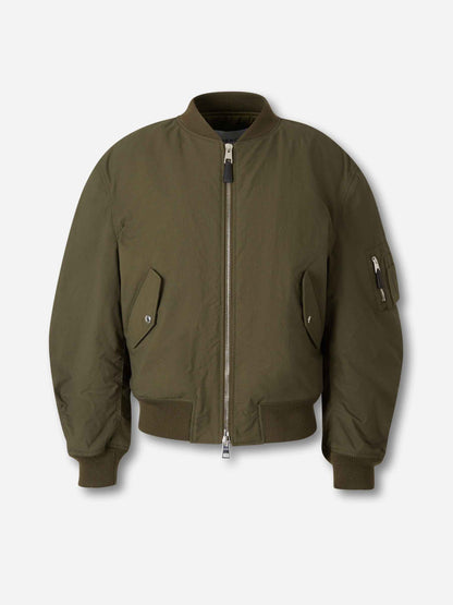 Outlet online Givenchy Hombre Chaqueta Bomber Couture Seam color Verde Militar sku 512-002757 01 - Foto 1