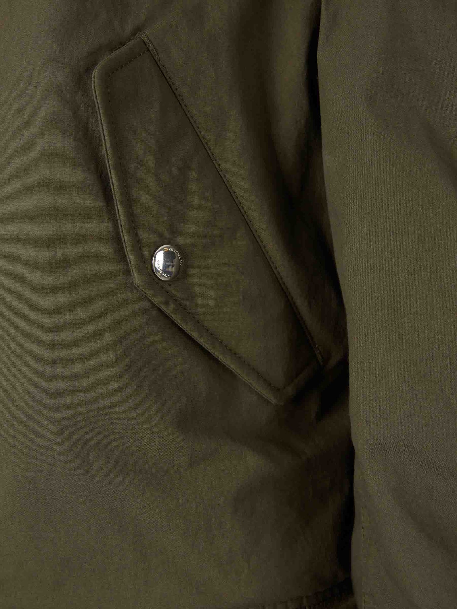 Outlet online Givenchy Hombre Chaqueta Bomber Couture Seam color Verde Militar sku 512-002757 01 - Foto 4