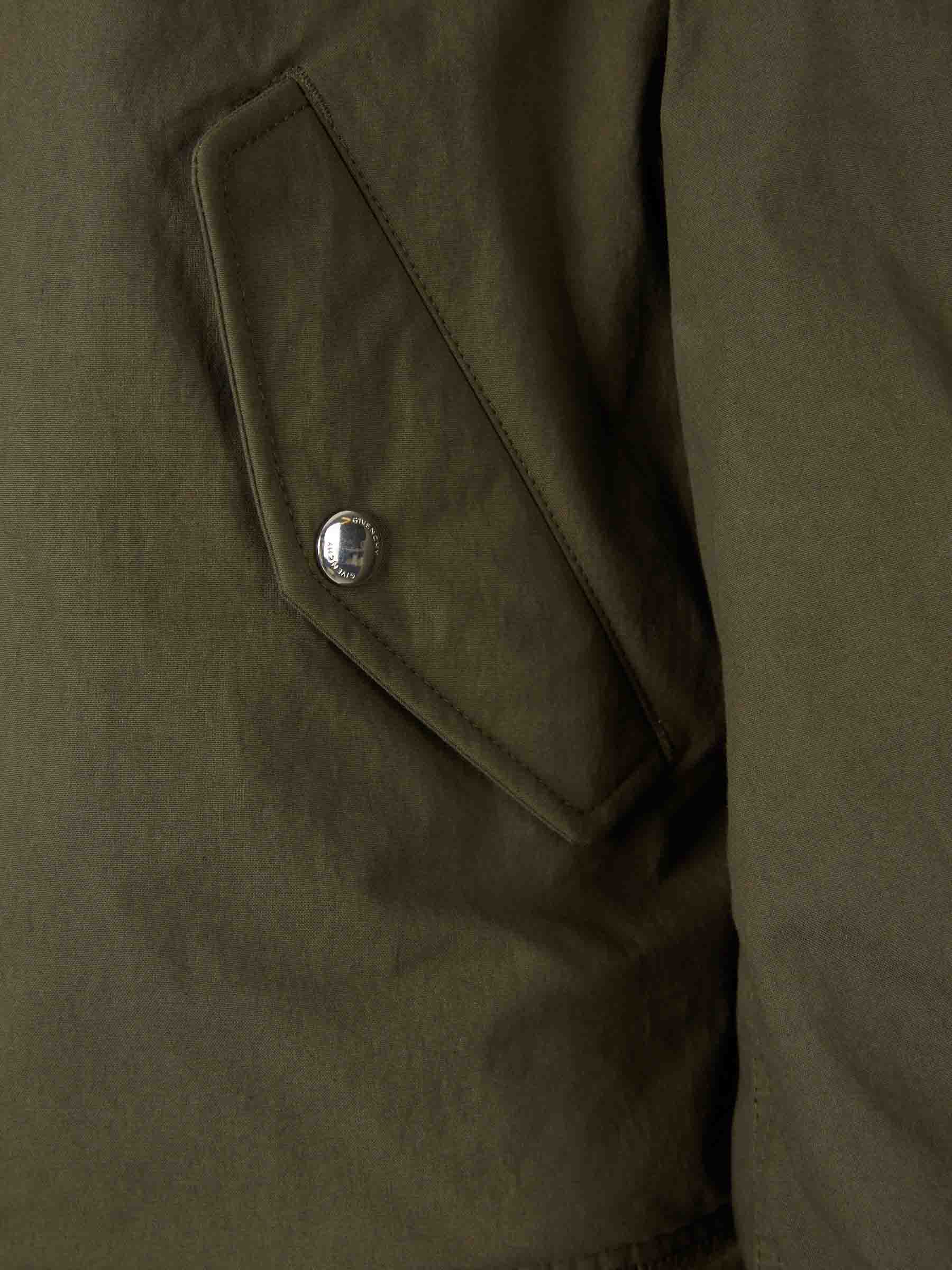 Outlet online Givenchy Hombre Chaqueta Bomber Couture Seam color Verde Militar sku 512-002757 01 - Foto 4