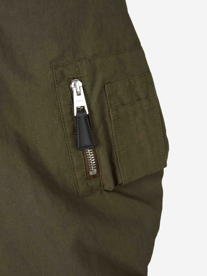 Outlet online Givenchy Hombre Chaqueta Bomber Couture Seam color Verde Militar sku 512-002757 01 - Foto 5