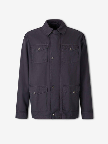 Herno Hombre Barcelona Chaqueta Casual Algodón color Azul Marino sku 512-002759 01 - Foto 1