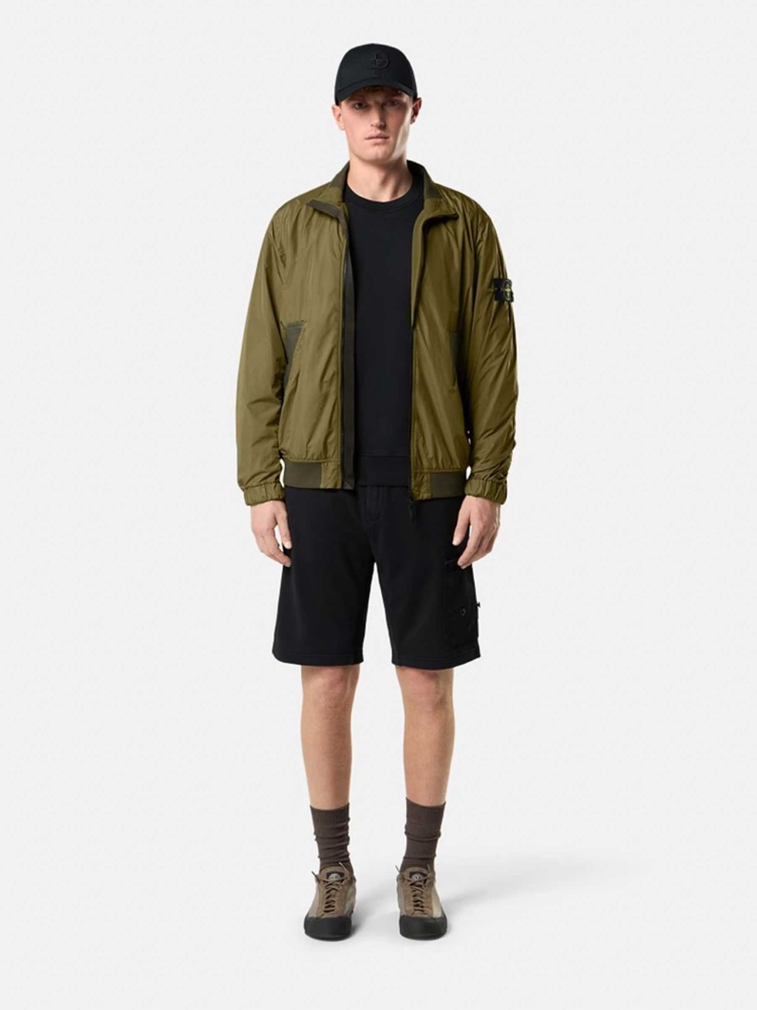Outlet online Stone Island Hombre Chaqueta Técnica Casual color Verde Militar sku 512-002776 02 - Foto 2