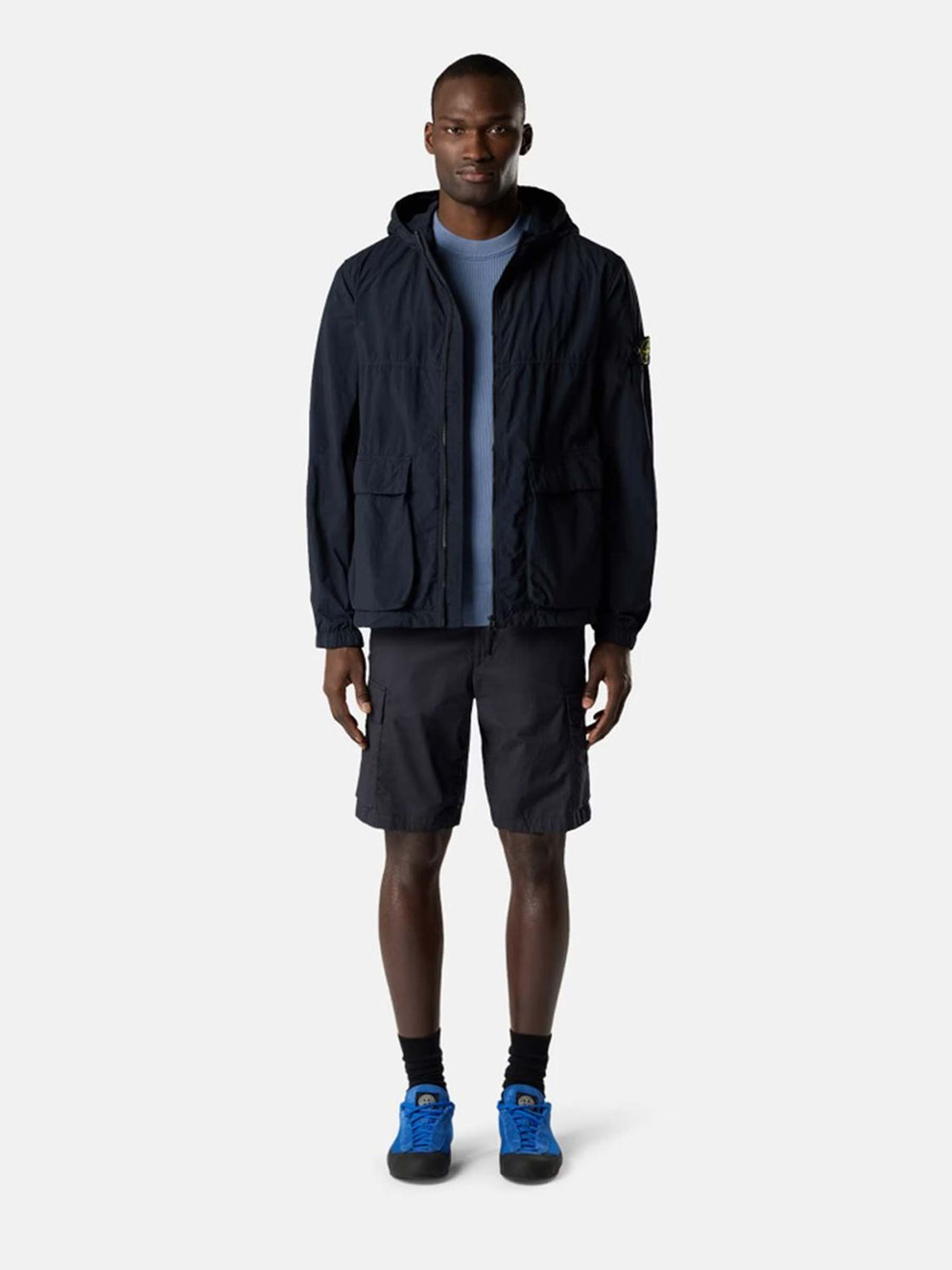 Outlet online Stone Island Hombre Parka Corta Técnica color Azul Noche sku 512-002780 01 - Foto 2