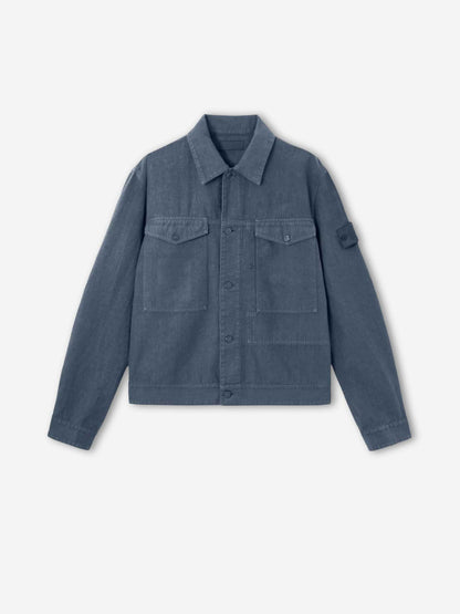 Stone Island Hombre Barcelona Chaquetas Casual Lino color Azul Marino sku 512-002782 01 - Foto 1