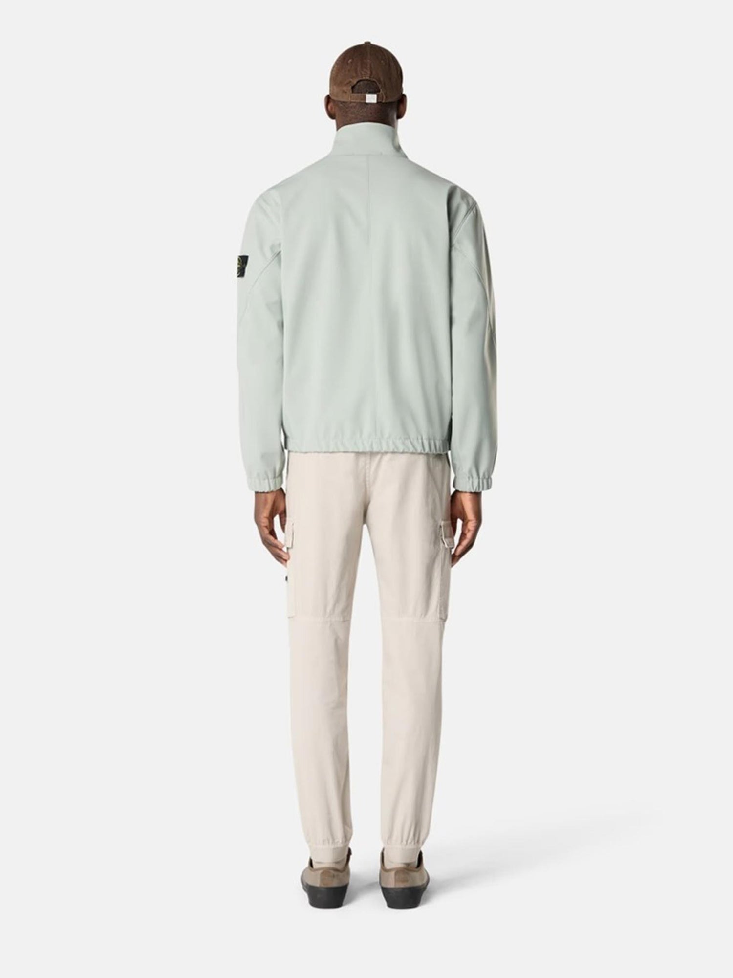 Stone Island Hombre Barcelona Chaqueta de Cuello Alto color Verde Manzana sku 512-002785 01 - Foto 4