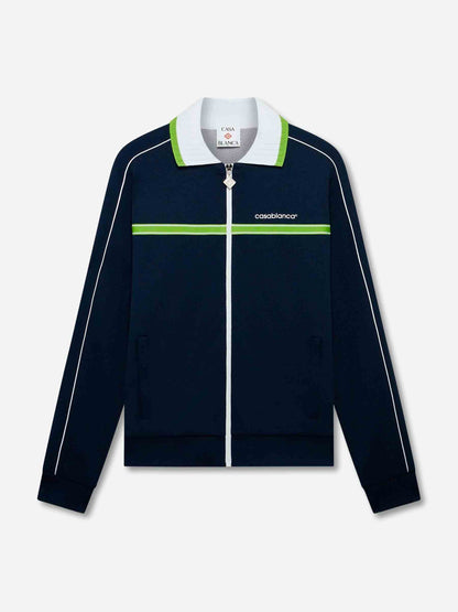 Outlet online Casablanca Hombre Chaqueta Deportiva Piqué color Azul Marino sku 512-002818 01 - Foto 1