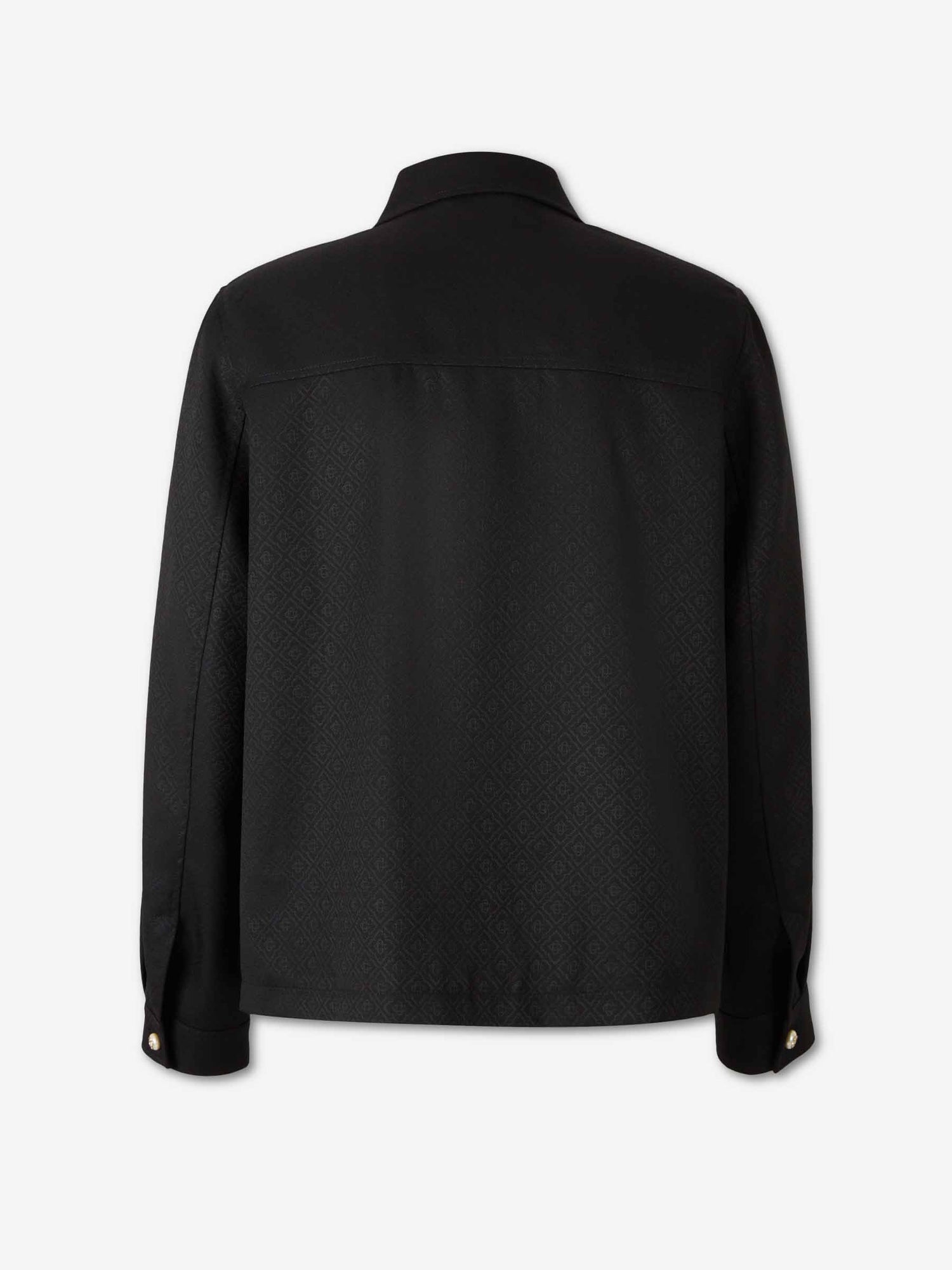 Casablanca Hombre Barcelona Sobrecamisa Mongram color Negro sku 512-002820 01 - Foto 2