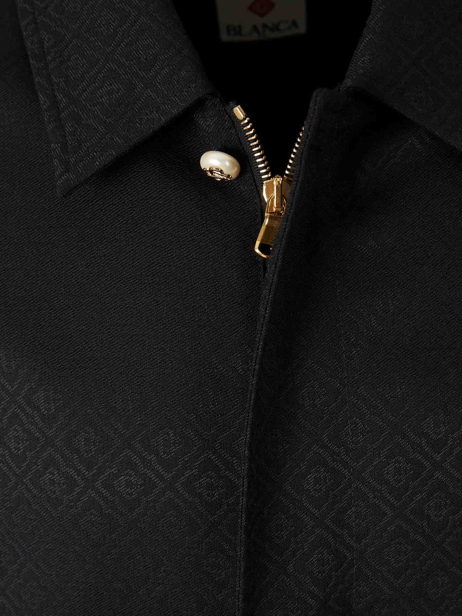 Casablanca Hombre Barcelona Sobrecamisa Mongram color Negro sku 512-002820 01 - Foto 4