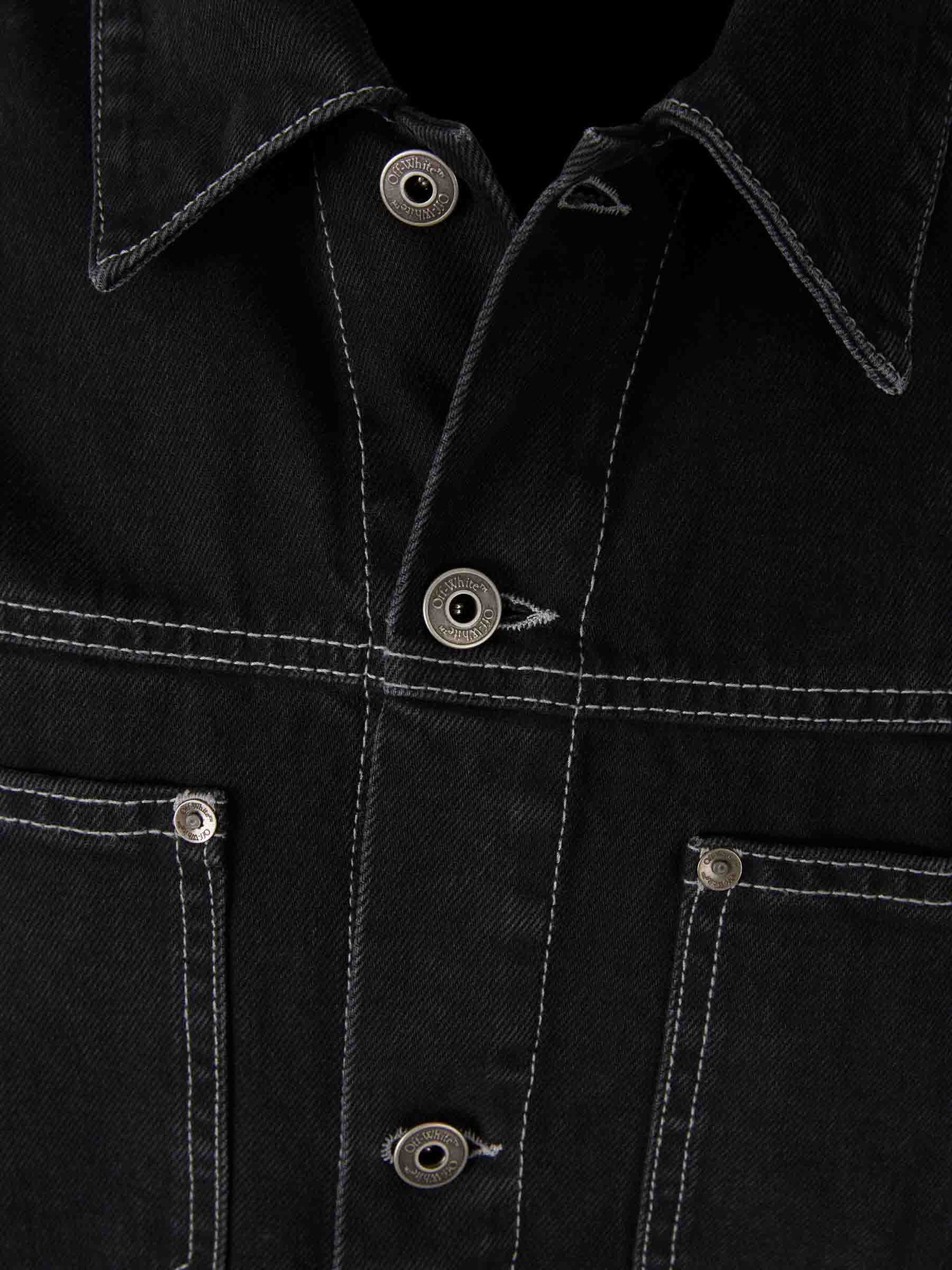 Off-White Hombre Barcelona Chaqueta Skate Algodón color Negro sku 512-002838 01 - Foto 3