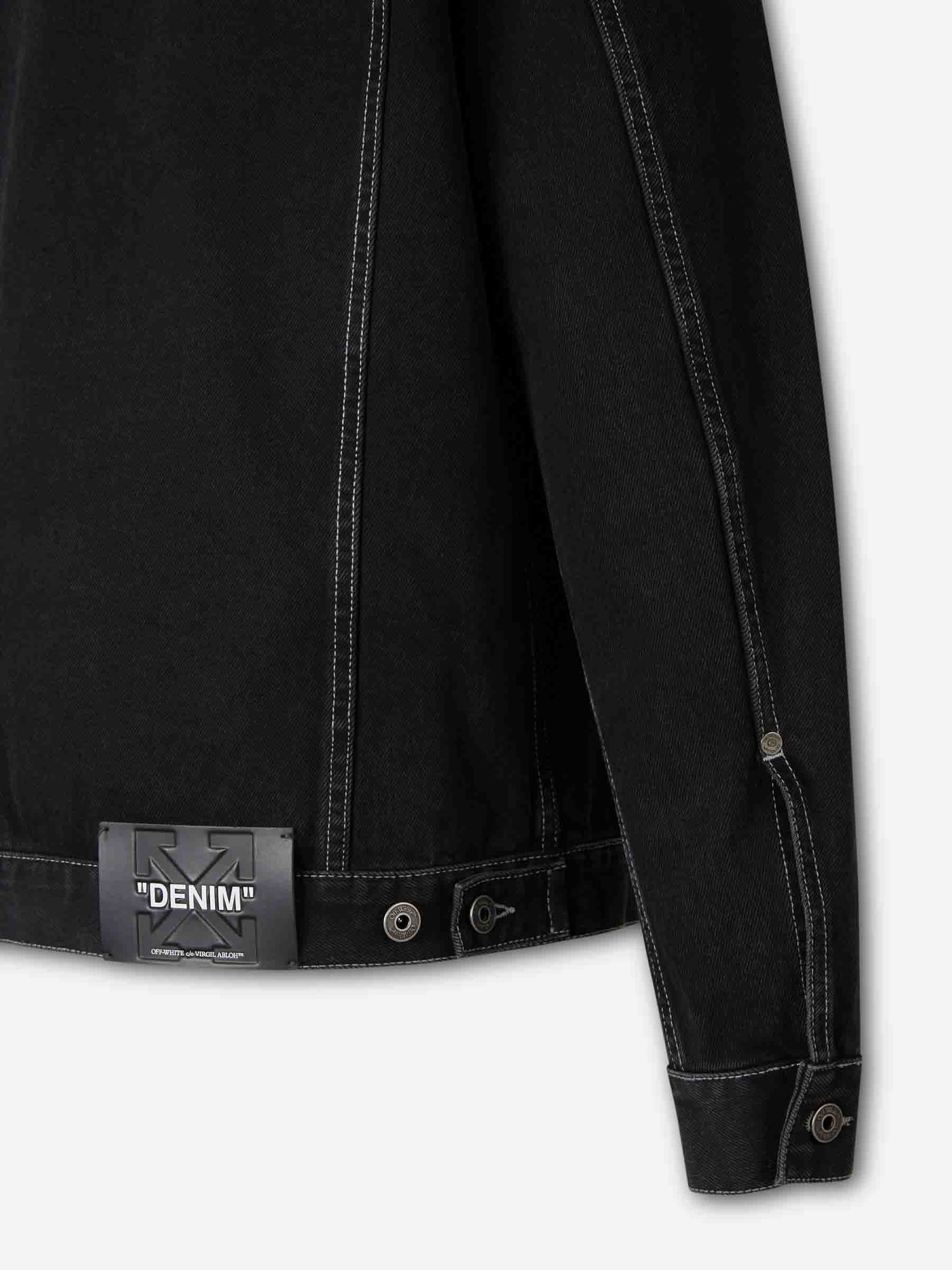 Off-White Hombre Barcelona Chaqueta Skate Algodón color Negro sku 512-002838 01 - Foto 5