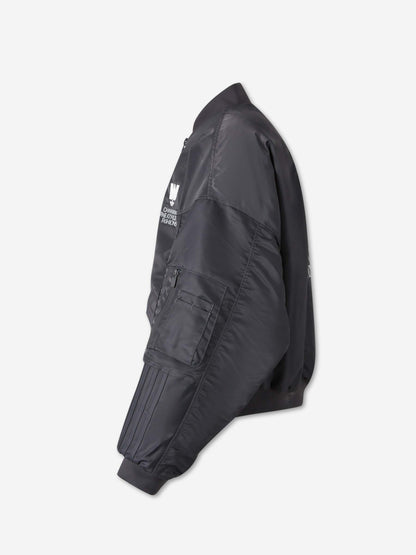 Adidas Willy Chavarria Hombre Barcelona Chaqueta Bomber Técnica color Gris Antracita sku 512-002844 01 - Foto 2