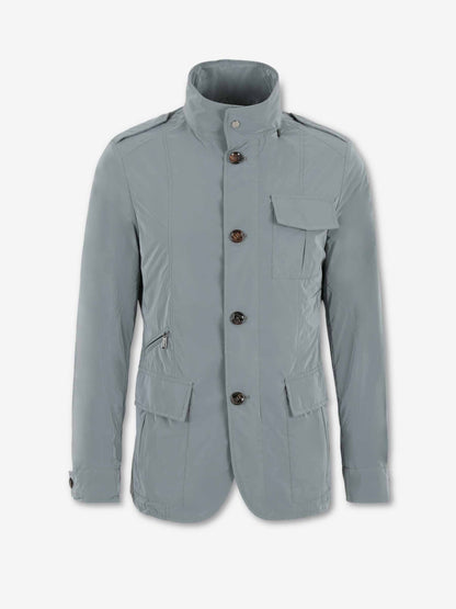 Outlet online Moorer Hombre Chaqueta Porto Terciopelo color Verde Oscuro sku 512-002849 01 - Foto 1