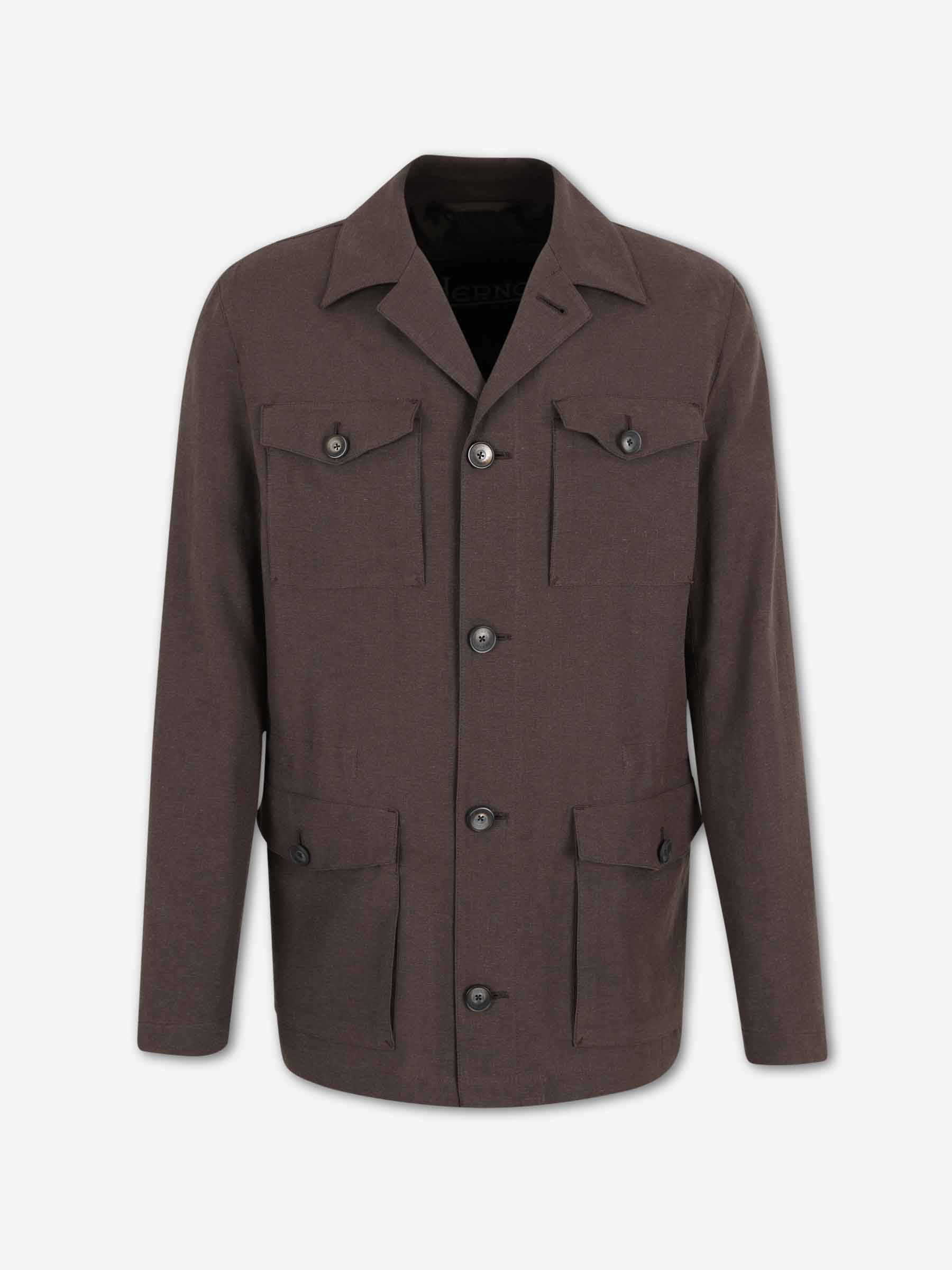 Herno Hombre Barcelona Chaqueta Casual color Marrón Oscuro sku 512-002878 01 - Foto 1