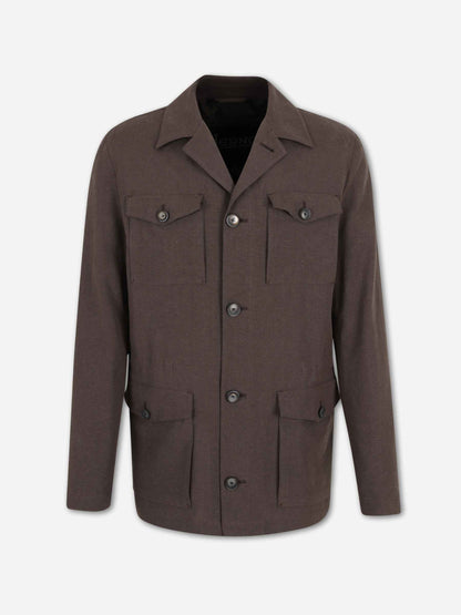 Herno Hombre Barcelona Chaqueta Casual color Marrón Oscuro sku 512-002878 01 - Foto 1