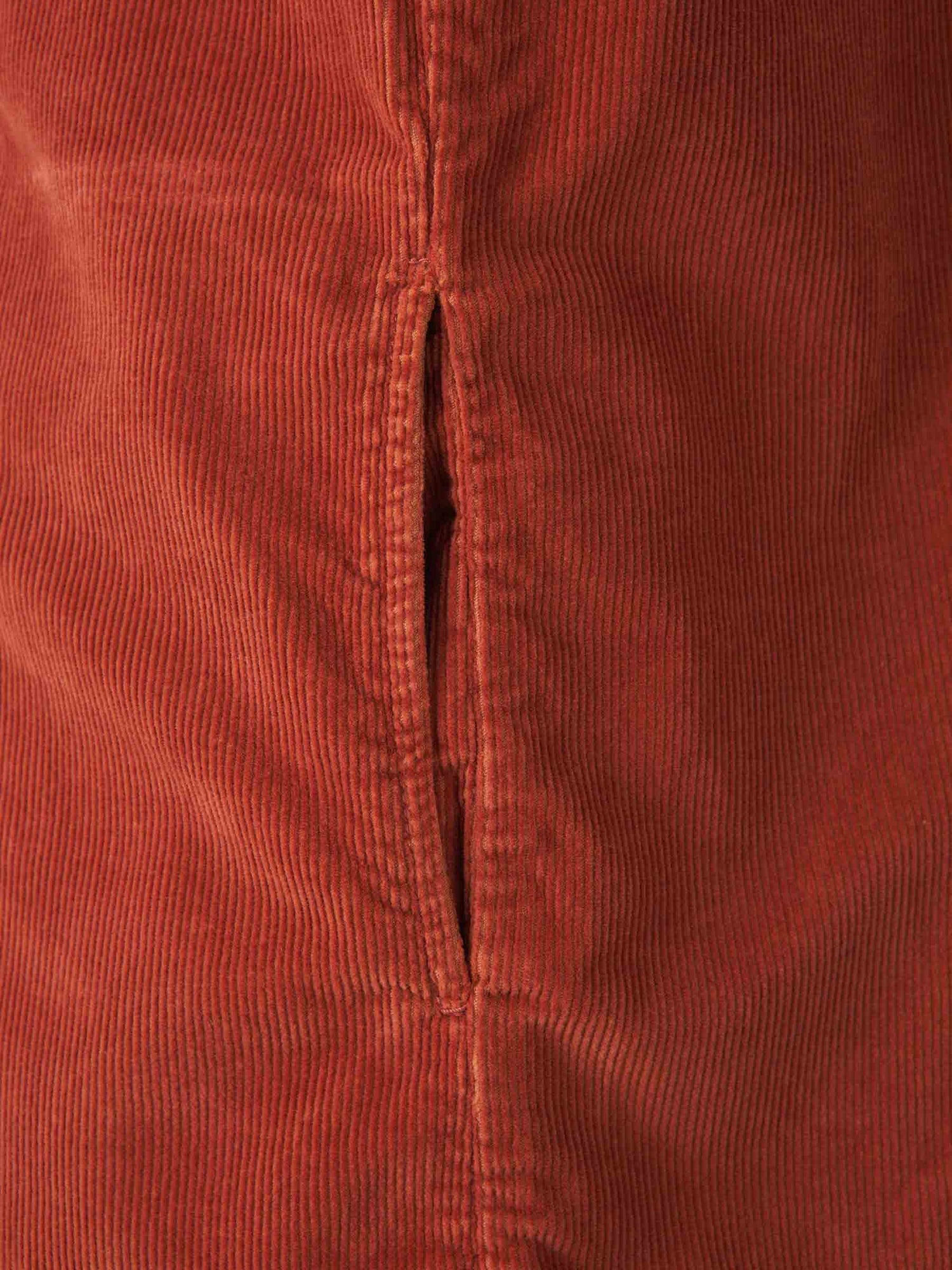 Outlet online Richard J. Brown  Sobrecamisa Micro Pana color Terracota sku 513-000005 01 - Foto 4