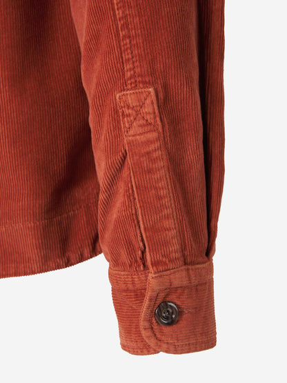 Outlet online Richard J. Brown  Sobrecamisa Micro Pana color Terracota sku 513-000005 01 - Foto 5