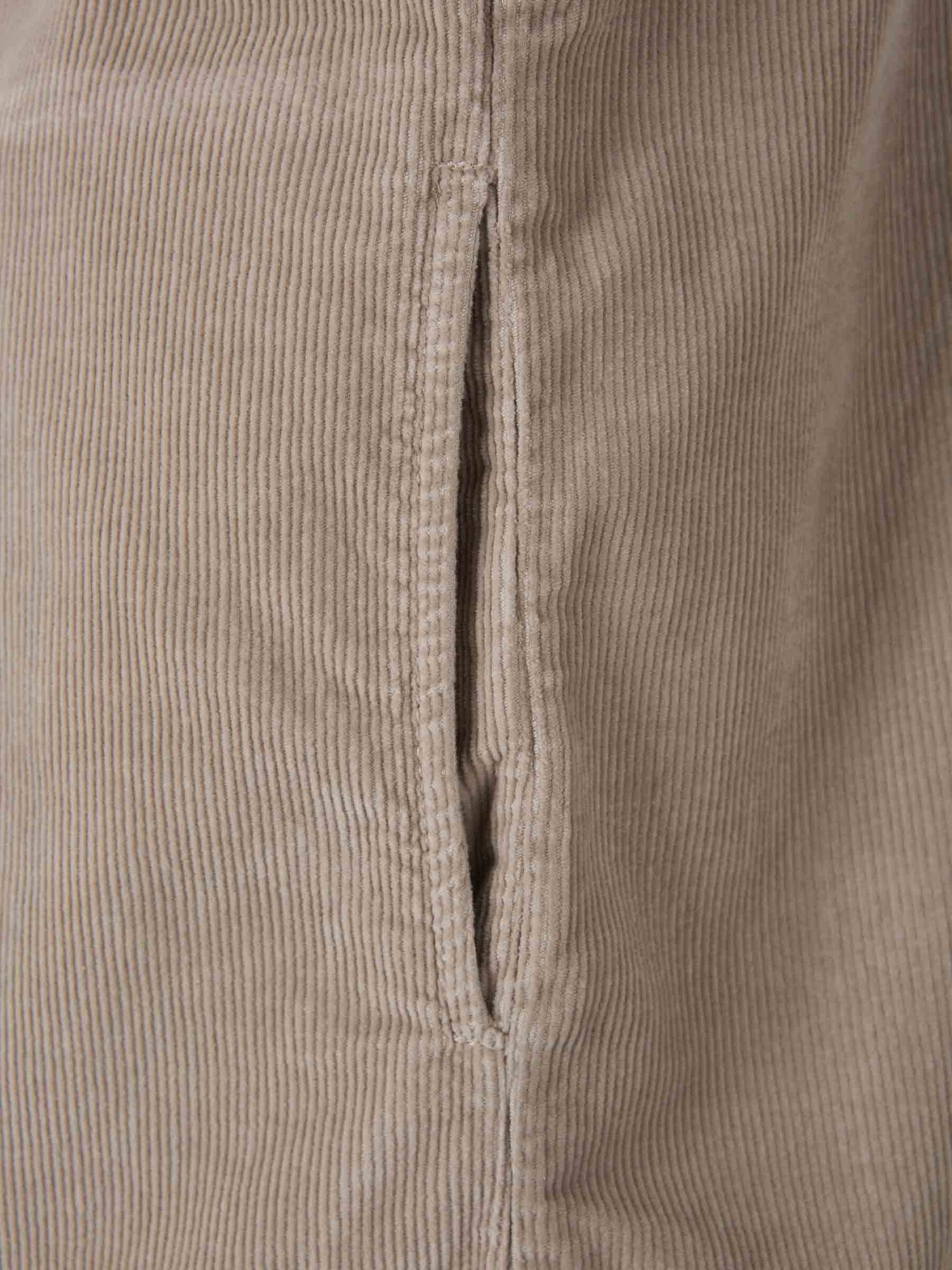 Outlet online Richard J. Brown  Sobrecamisa Micro Pana color Camel sku 513-000005 02 - Foto 4