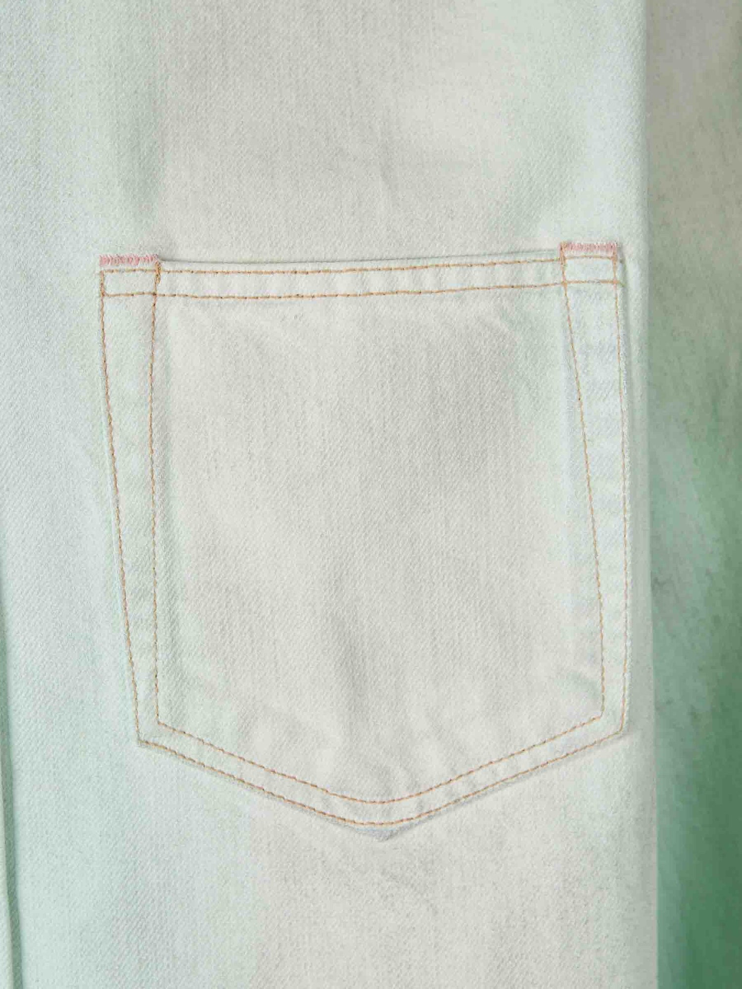 Outlet online Acne Studios Hombre Sobrecamisa Karty Denim color Verde Menta sku 513-000020 01 - Foto 4