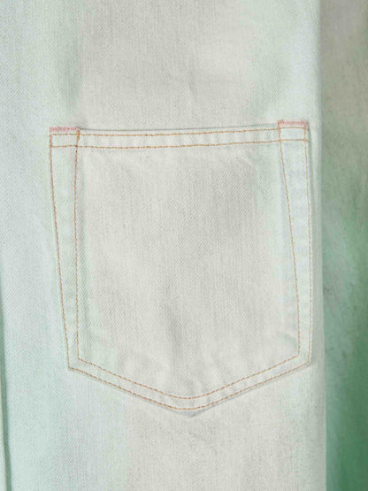 Outlet online Acne Studios Hombre Sobrecamisa Karty Denim color Verde Menta sku 513-000020 01 - Foto 4