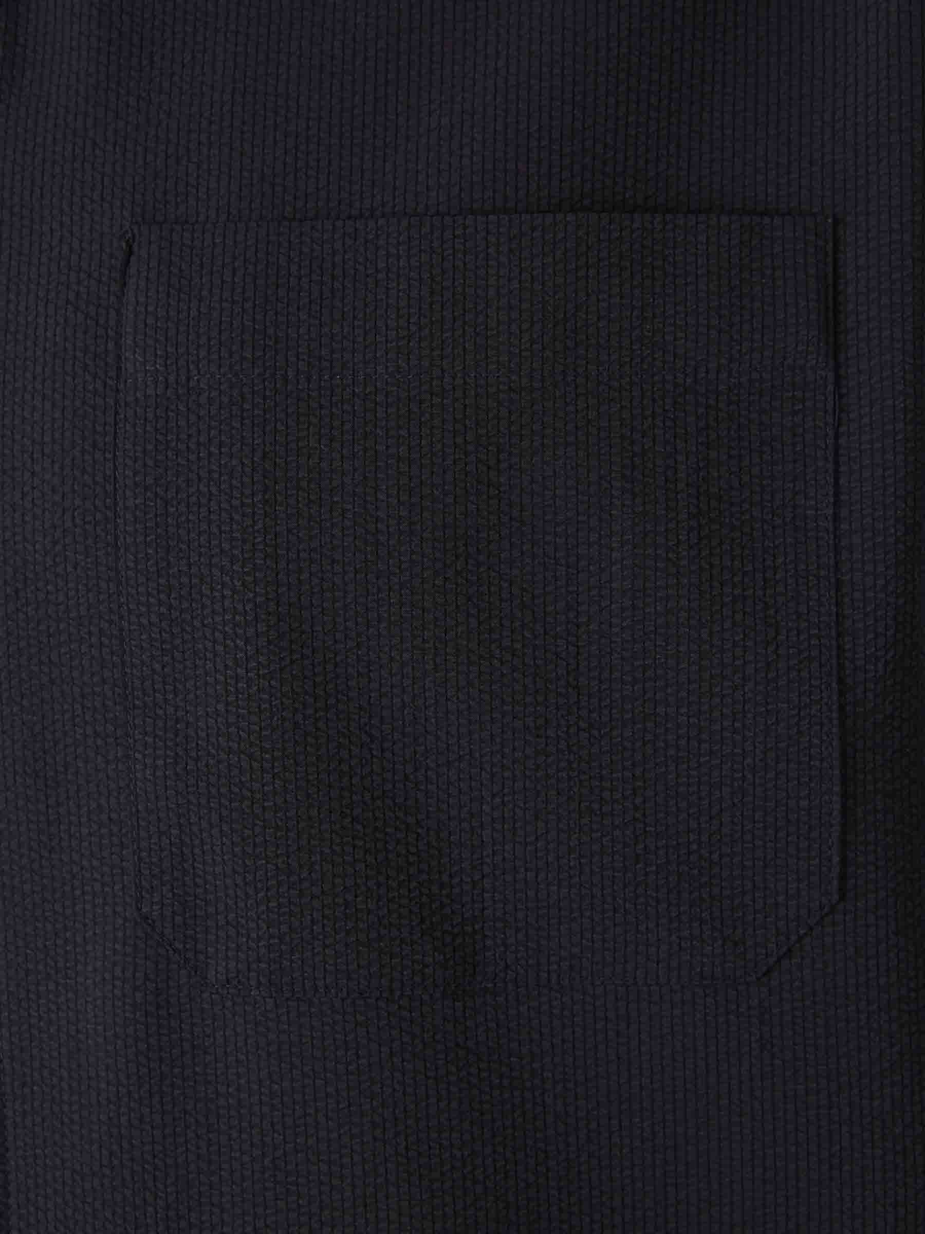 Outlet online Herno Hombre Camisa Técnico Seersucker color Azul Marino sku 513-000045 01 - Foto 4