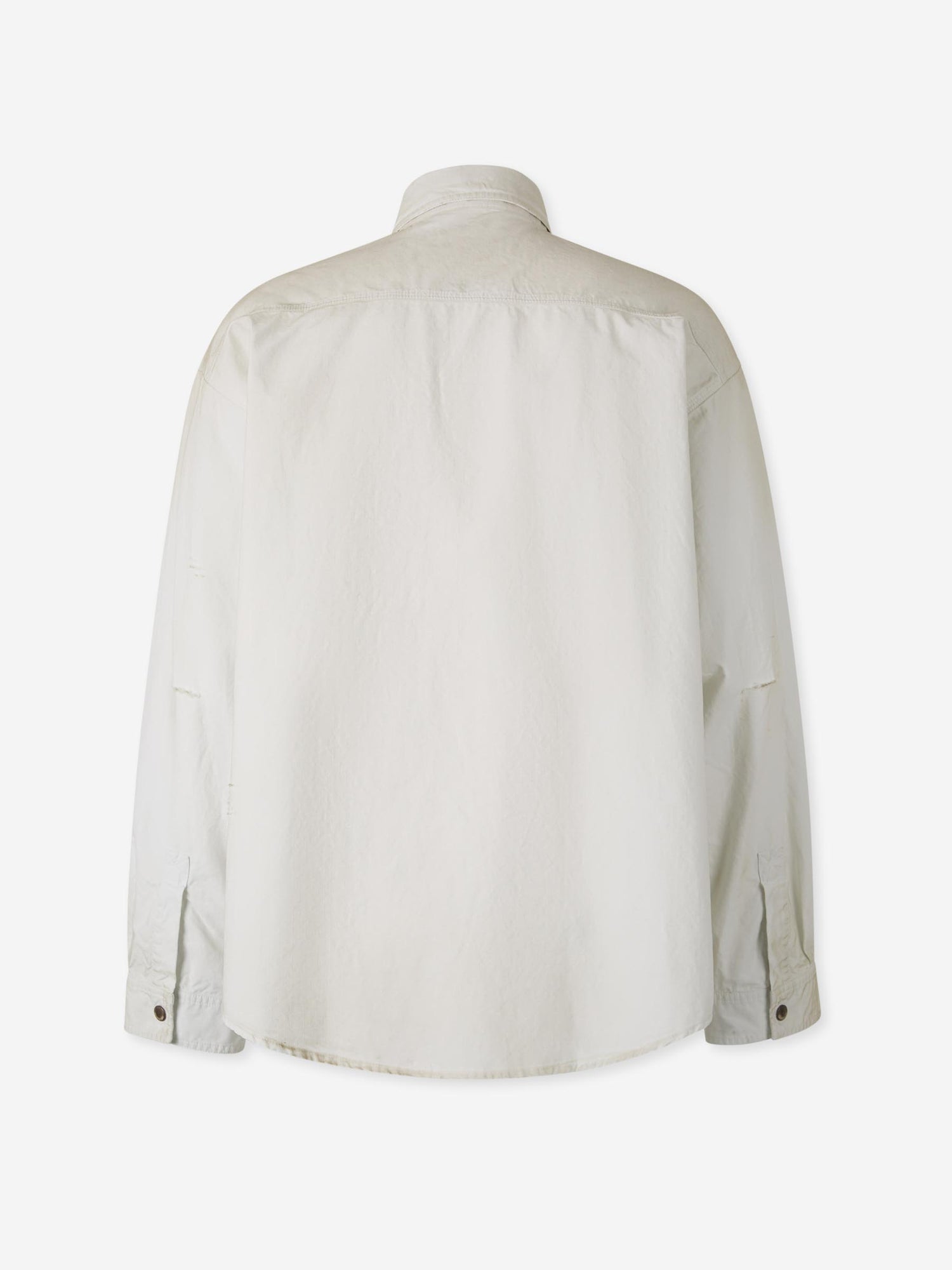 Outlet online Balenciaga Hombre Sobrecamisa Técnica color Marfil sku 513-000050 01 - Foto 2