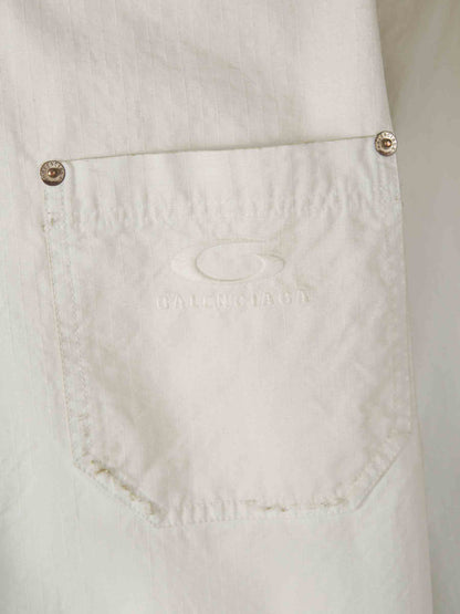 Outlet online Balenciaga Hombre Sobrecamisa Técnica color Marfil sku 513-000050 01 - Foto 4