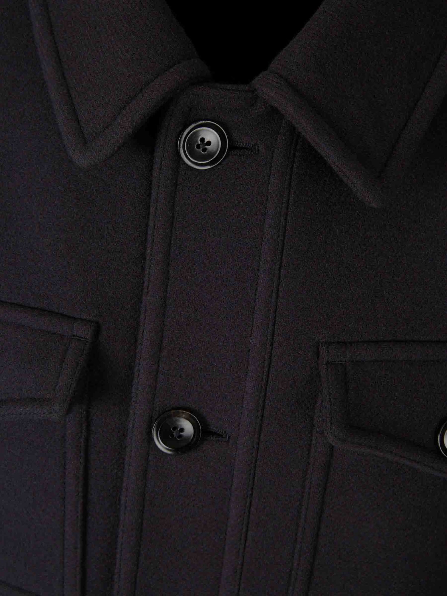 Outlet online Tom Ford Hombre Abrigo Corto Bolsillos color Azul Noche sku 513-000065 01 - Foto 3