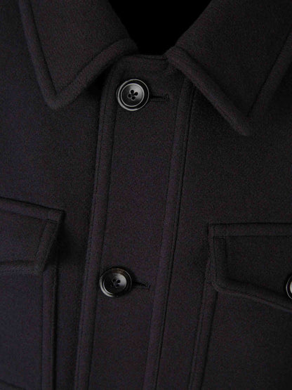Outlet online Tom Ford Hombre Abrigo Corto Bolsillos color Azul Noche sku 513-000065 01 - Foto 3
