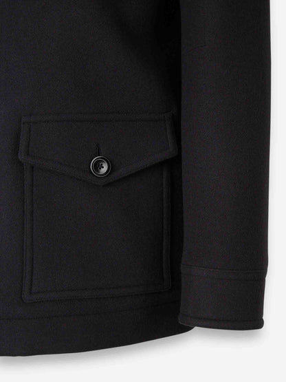 Outlet online Tom Ford Hombre Abrigo Corto Bolsillos color Azul Noche sku 513-000065 01 - Foto 4