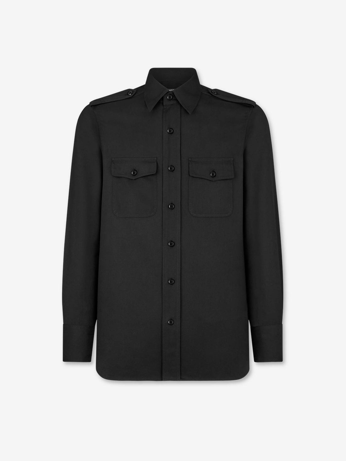 Outlet online Tom Ford Hombre Camisa Lisa Militar color Negro sku 513-000067 01 - Foto 1