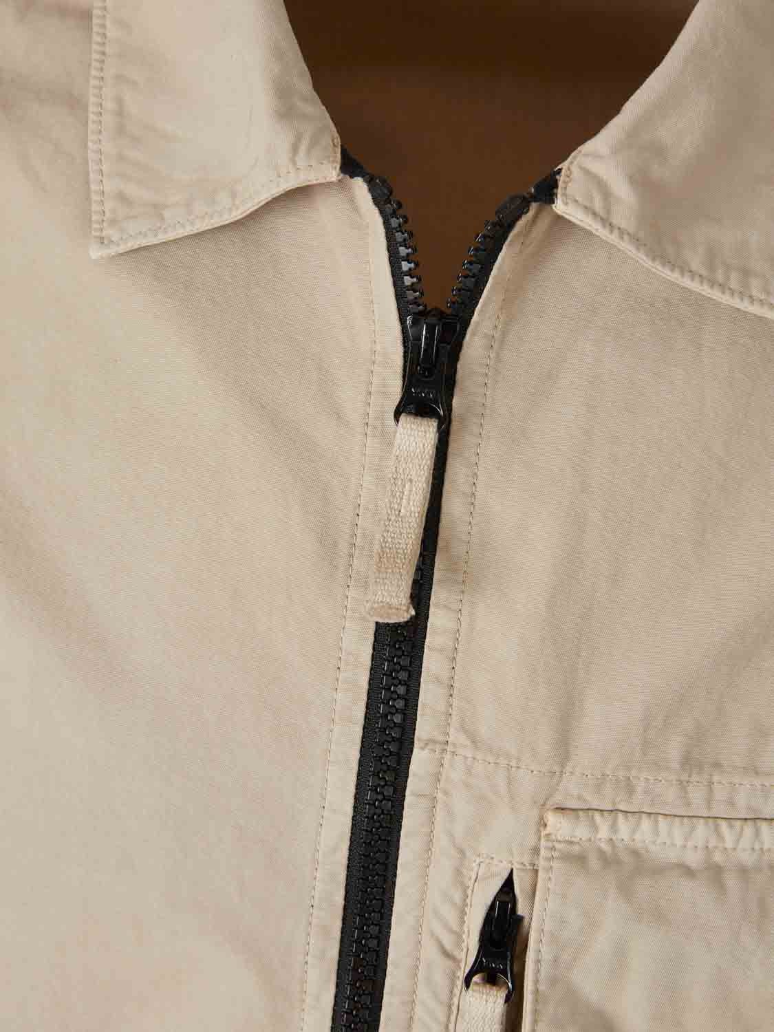 Outlet online Stone Island Hombre Sobrecamisa Técnica color Beige sku 513-000076 02 - Foto 3