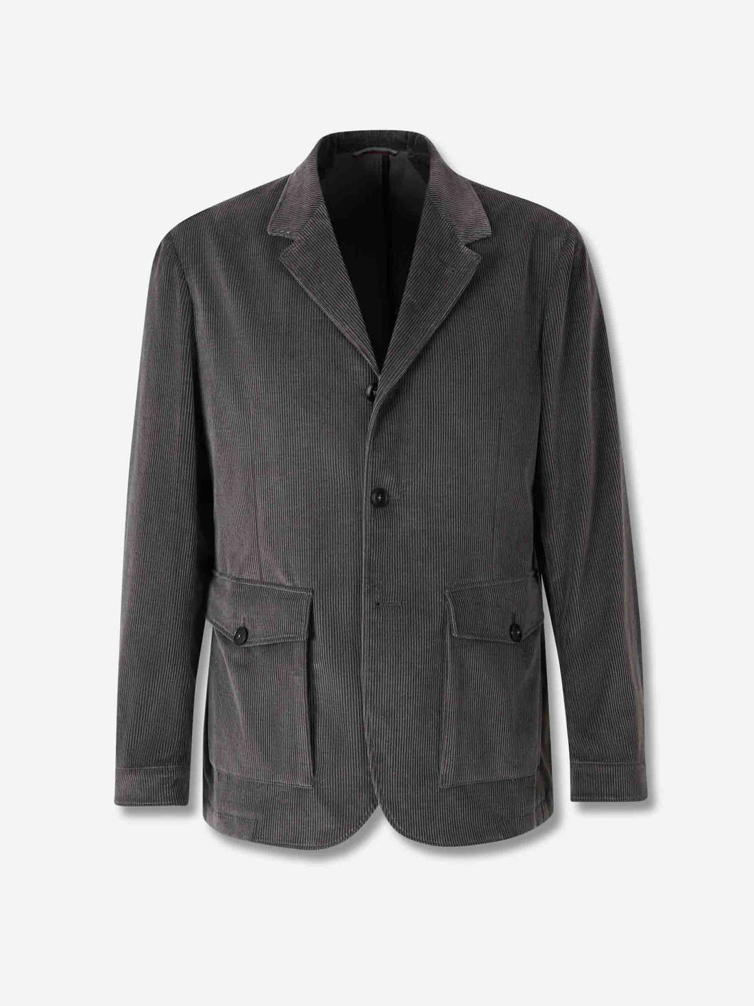 Outlet online Canali Hombre Americana Recta Pana color Verde Oscuro sku 513-000102 01 - Foto 1