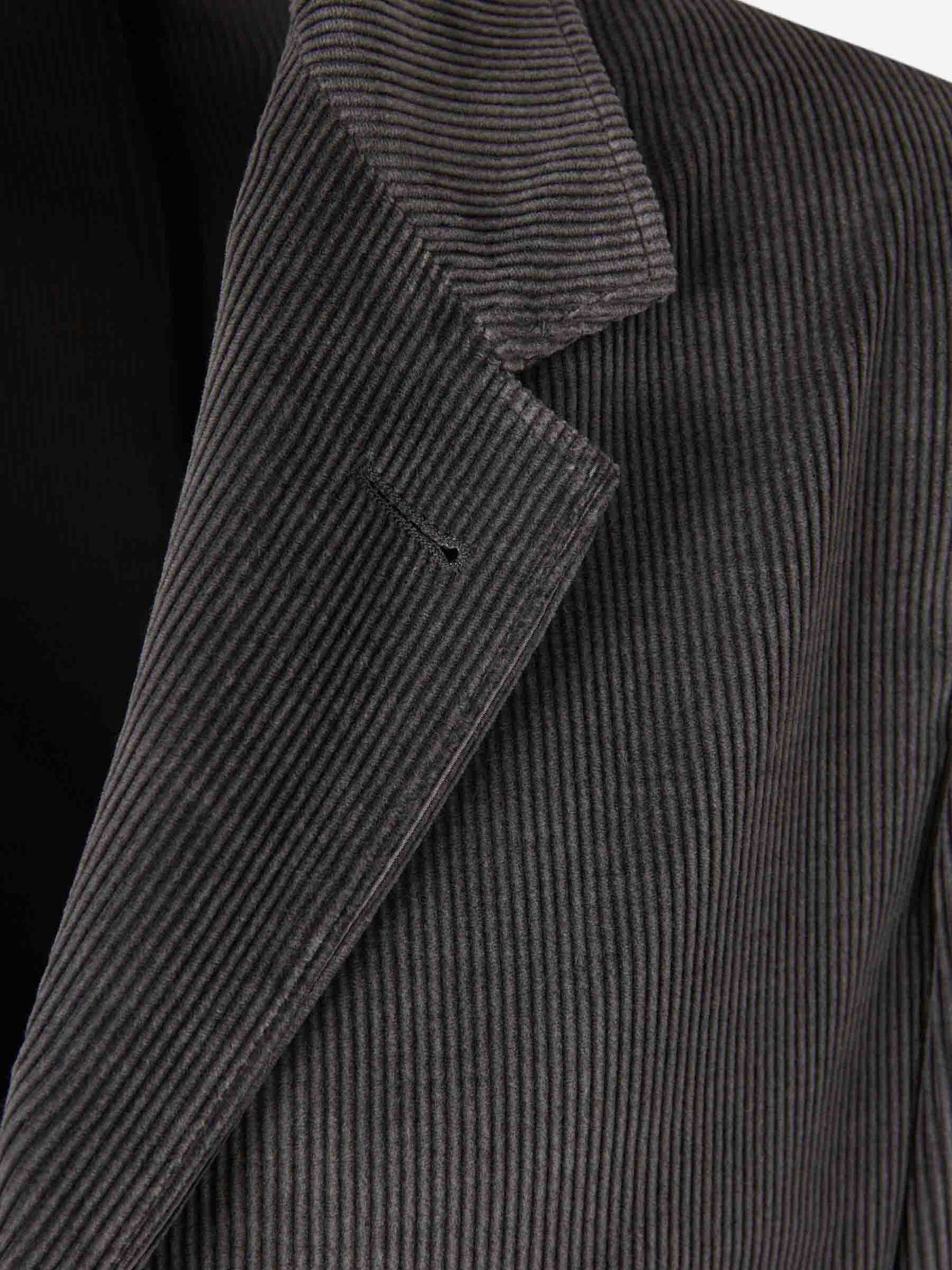 Outlet online Canali Hombre Americana Recta Pana color Verde Oscuro sku 513-000102 01 - Foto 3