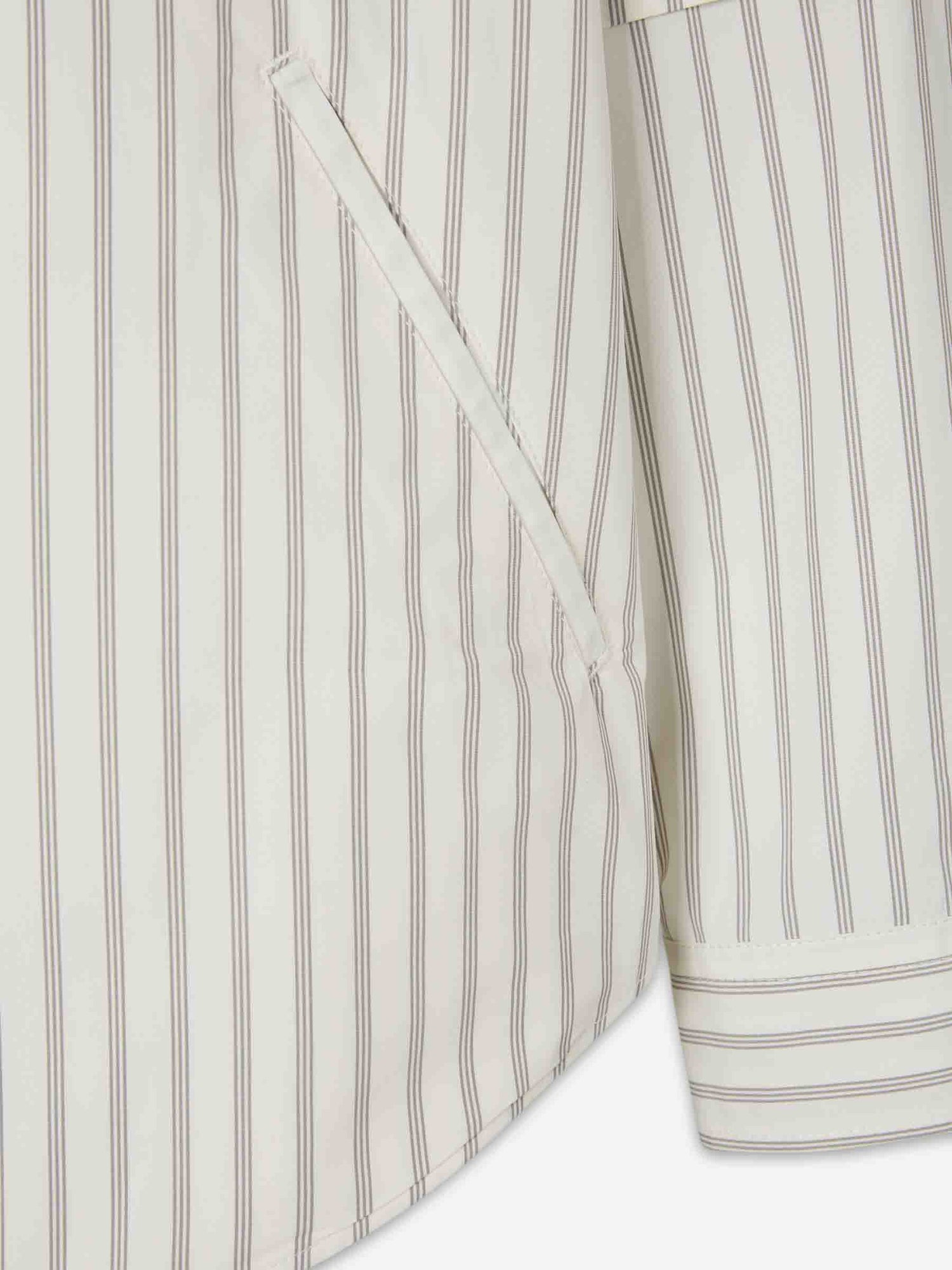 Outlet online Acne Studios Hombre Camisa Listada Casual color Blanco sku 513-000118 01 - Foto 4