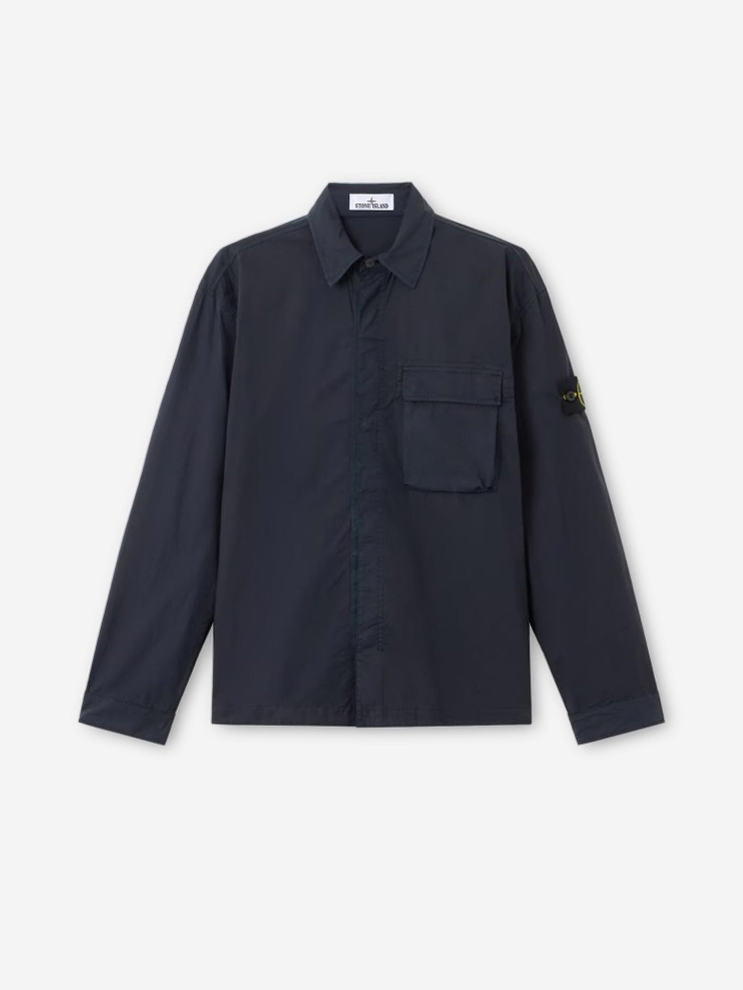 Outlet online Stone Island Hombre Sobrecamisa Paracadute color Azul Noche sku 513-000126 01 - Foto 1