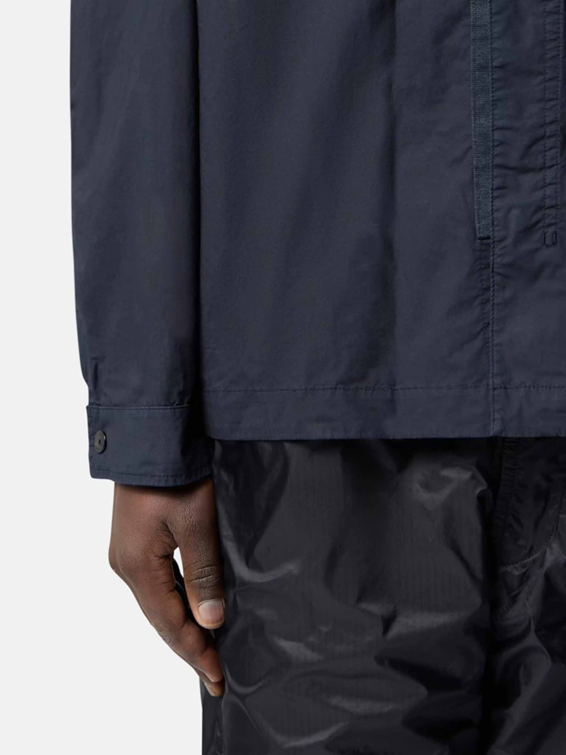 Outlet online Stone Island Hombre Sobrecamisa Paracadute color Azul Noche sku 513-000126 01 - Foto 4