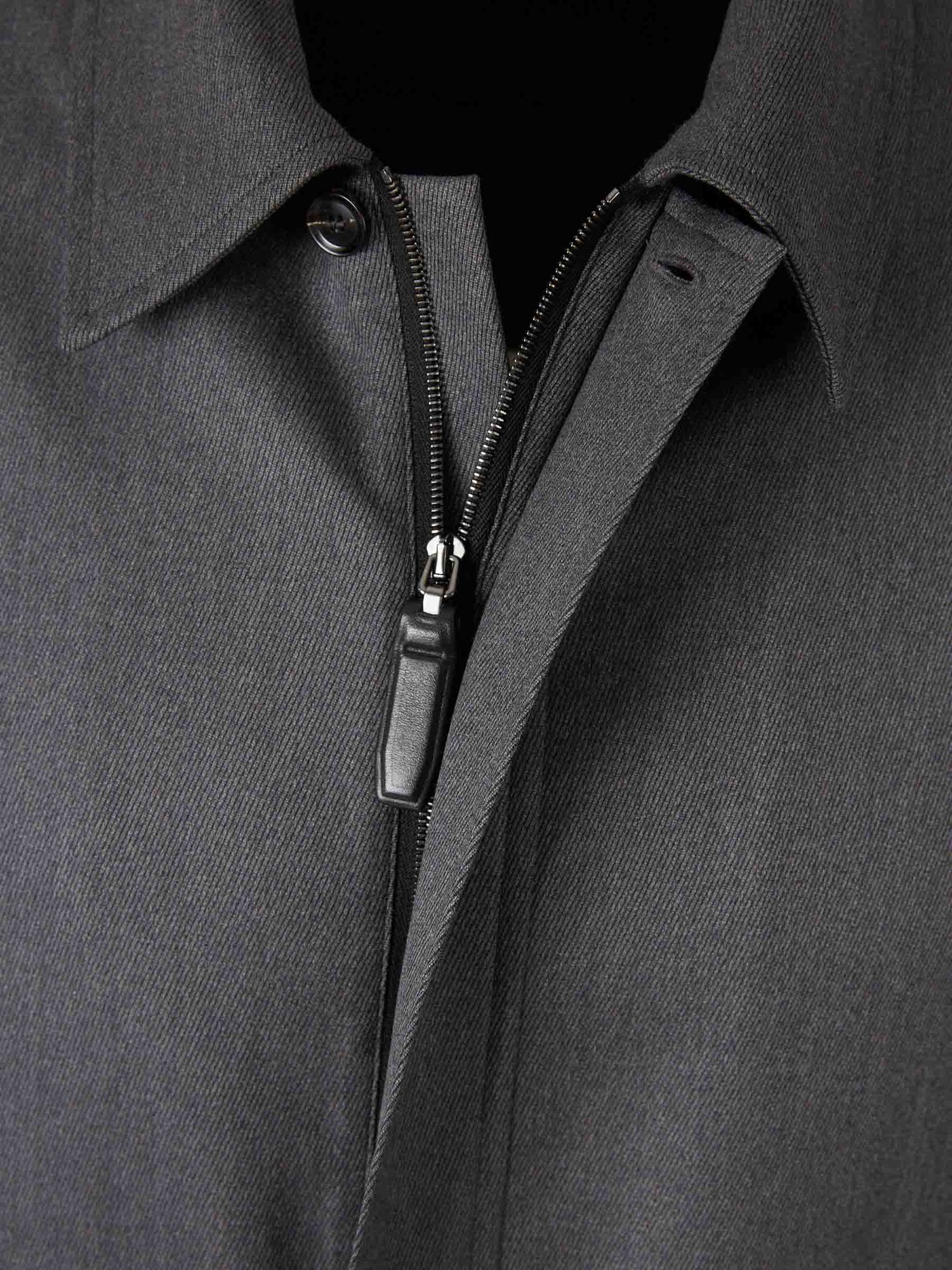 Outlet online Brioni Hombre Chaqueta Casual Lana color Gris Antracita sku 513-000135 01 - Foto 3
