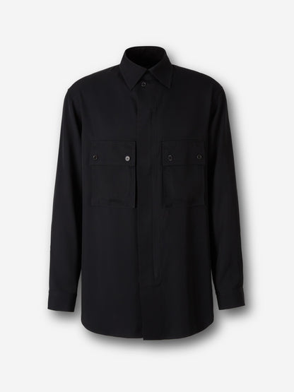 Outlet online Adidas Y-3 Hombre Sobrecamisa Oversize color Negro sku 513-000137 01 - Foto 1