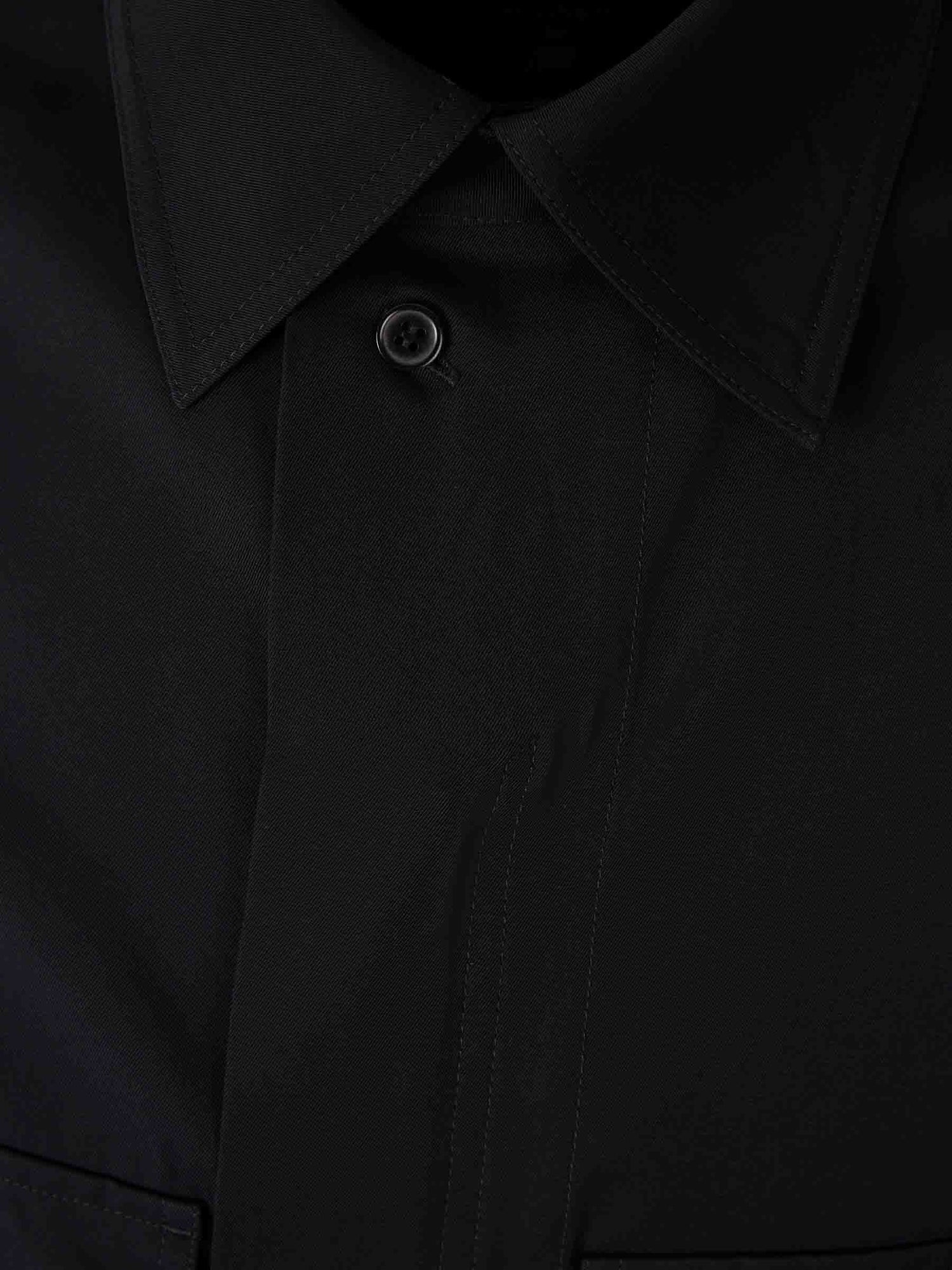 Outlet online Adidas Y-3 Hombre Sobrecamisa Oversize color Negro sku 513-000137 01 - Foto 3