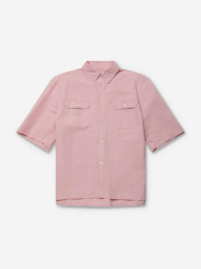 Willy Chavarria Hombre Barcelona Camisa Manga Corta color Rosa Chicle sku 513-000153 01 - Foto 1