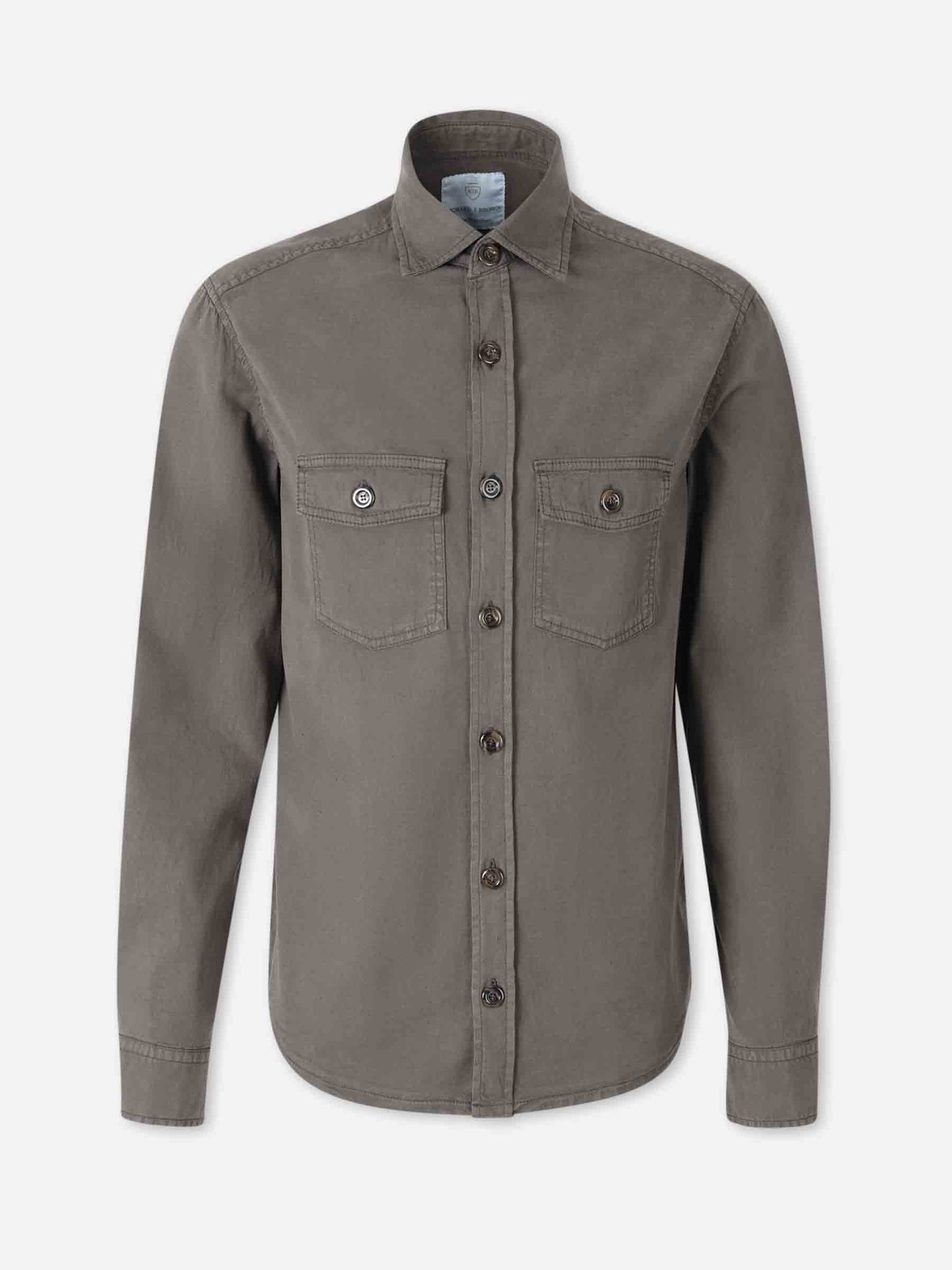 Richard J. Brown Hombre Barcelona Sobrecamisa Gary color Marrón sku 513-000162 01 - Foto 1