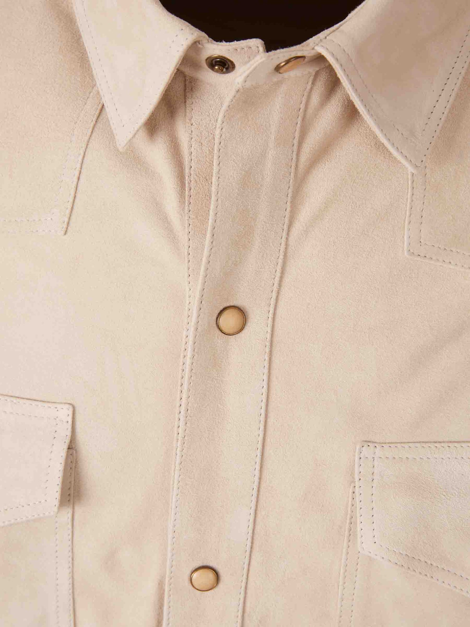 Santa Eulalia Hombre Barcelona Chaqueta Casual Piel color Crema sku 513-000166 01 - Foto 3