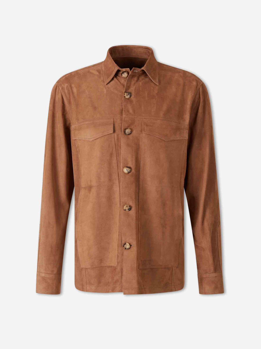 Santa Eulalia Hombre Barcelona Chaqueta Casual Piel color Marrón sku 513-000167 01 - Foto 1