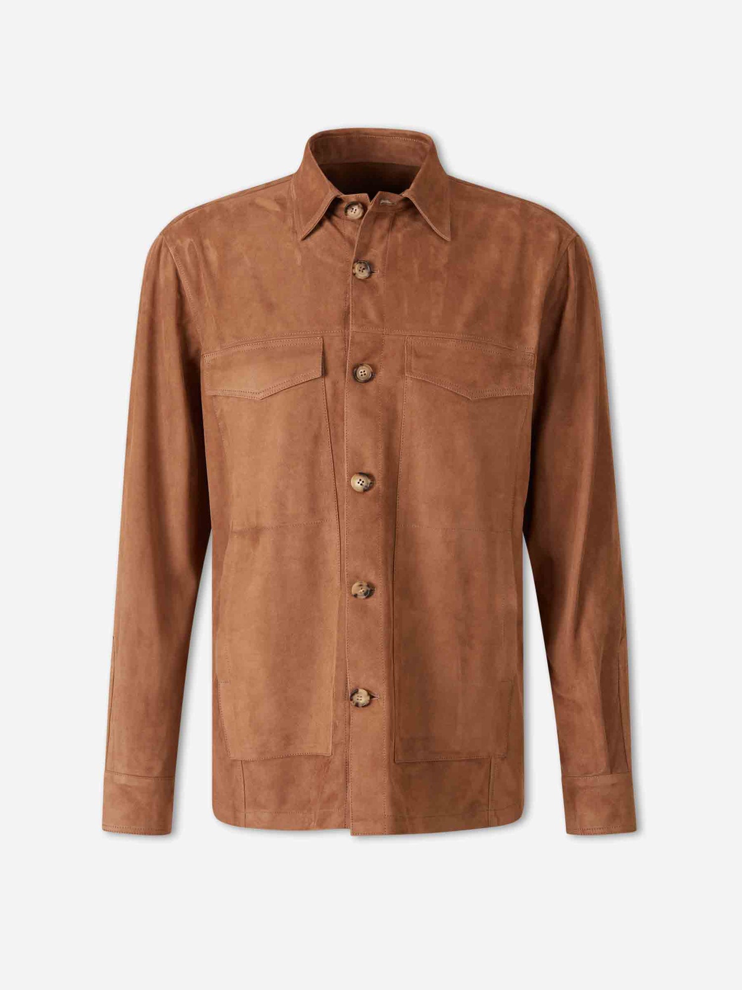 Santa Eulalia Hombre Barcelona Chaqueta Casual Piel color Marrón sku 513-000167 01 - Foto 1