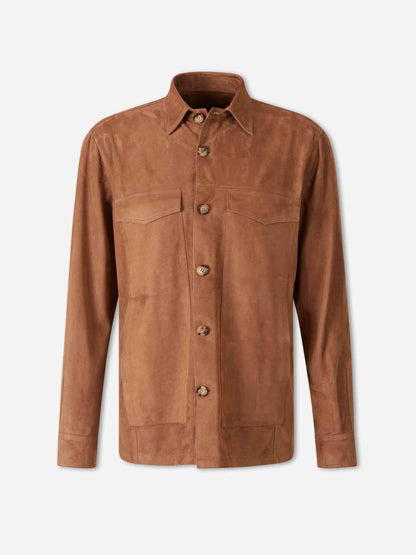 Santa Eulalia Hombre Barcelona Chaqueta Casual Piel color Marrón sku 513-000167 01 - Foto 1