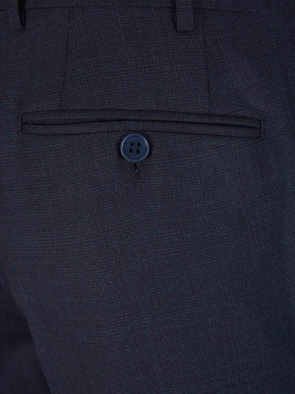 Outlet online Canali Hombre Traje Milano Lana color Azul Marino sku 312-002800 01 - Foto 9