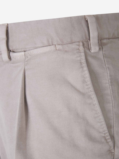 Outlet online Santa Eulalia Hombre Pantalones Chinos Aterciopelados color Beis sku 521-002559 01 - Foto 3
